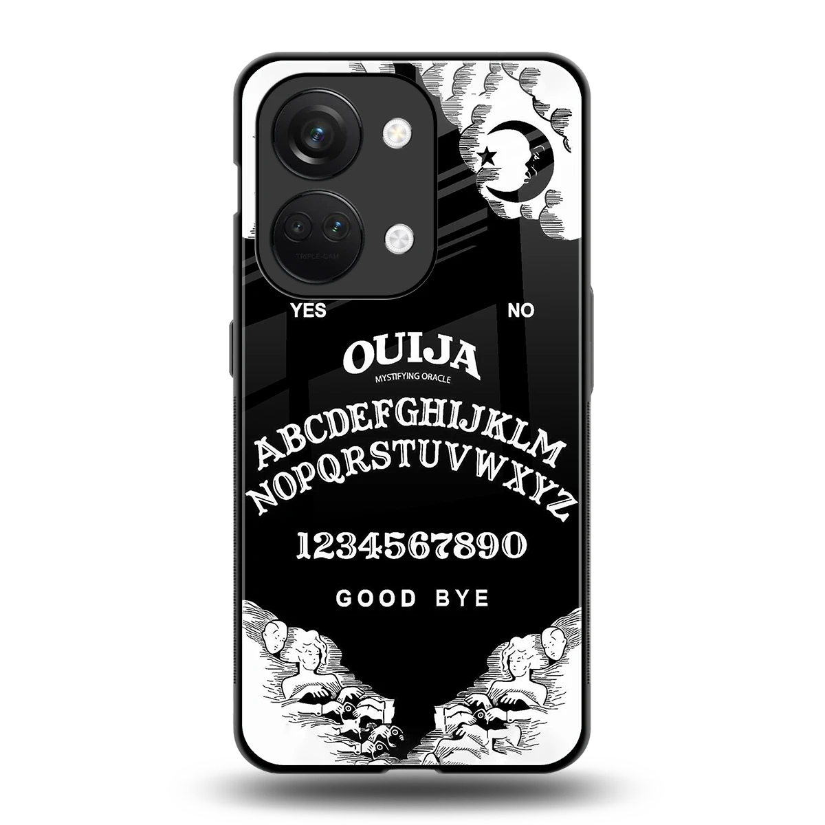 Ouija back phone cover | glass case for oneplus nord 3