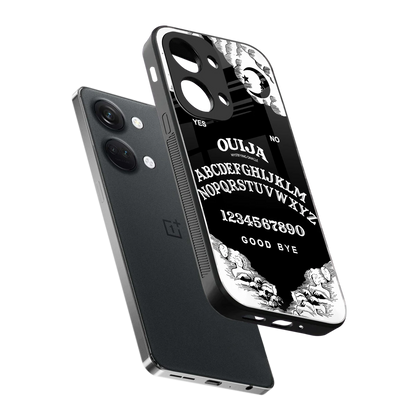 Ouija sleek oneplus nord 3 cover with tempered glass back and TPU edges