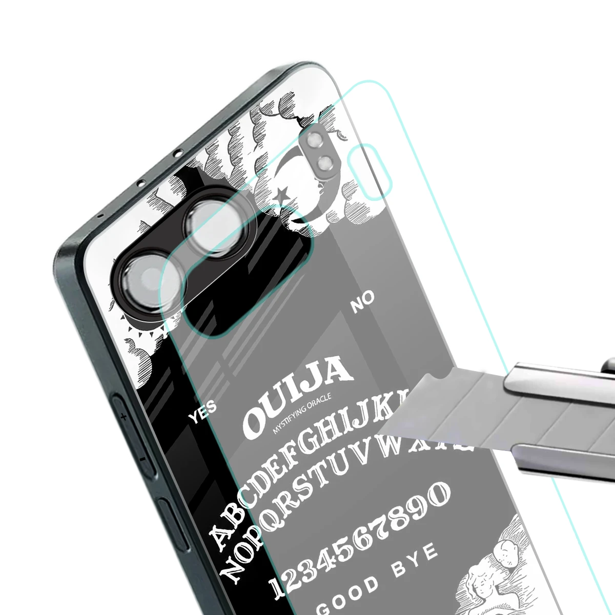Ouija stylish phone case for oneplus nord 4 | glossy glass and slim fit