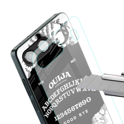 Ouija stylish phone case for oneplus nord 4 | glossy glass and slim fit