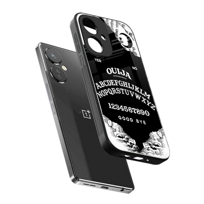 Ouija sleek oneplus nord ce 3 cover with tempered glass back and TPU edges