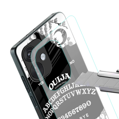 Ouija stylish phone case for oneplus nord ce 3 | glossy glass and slim fit