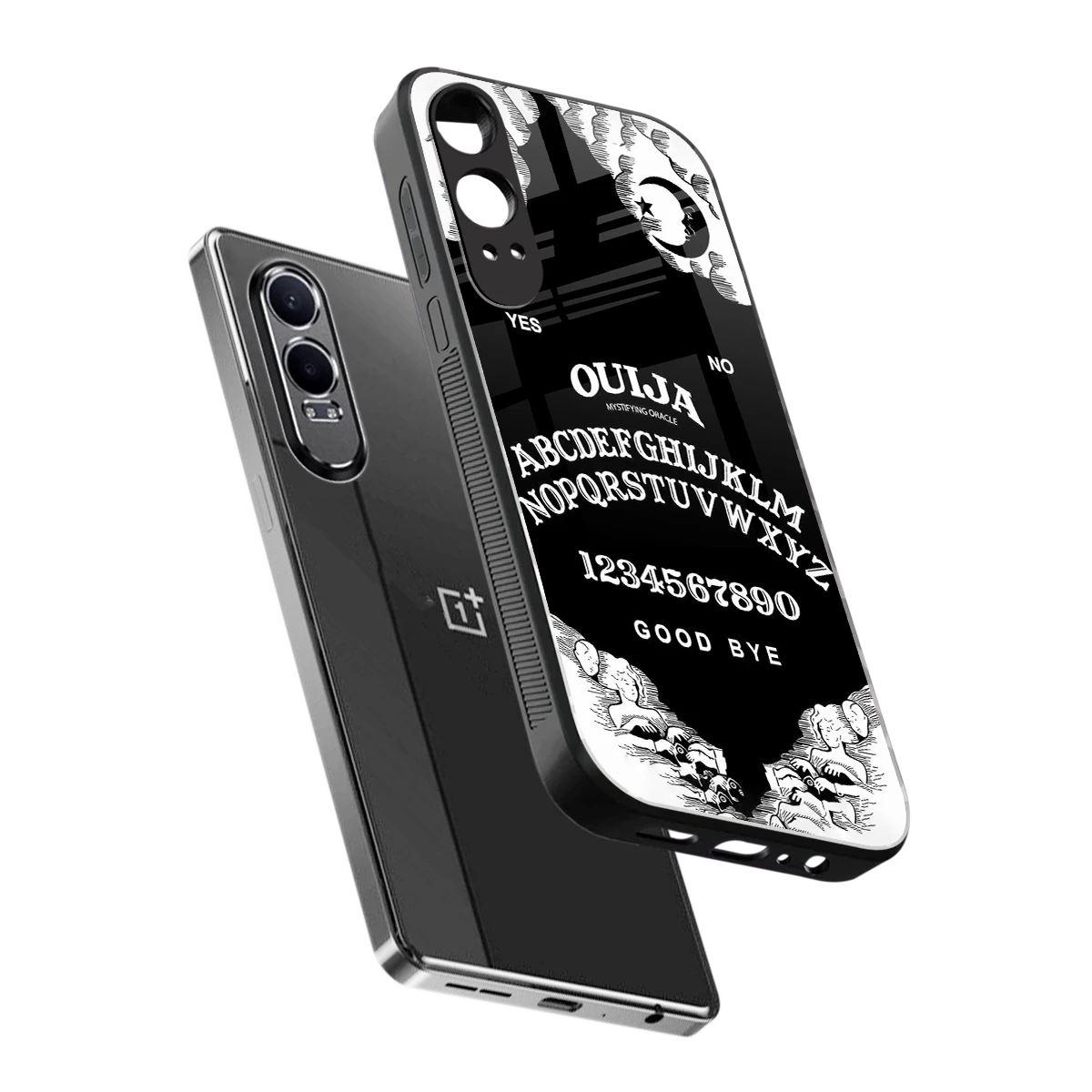 Ouija sleek oneplus nord ce 4 lite cover with tempered glass back and TPU edges