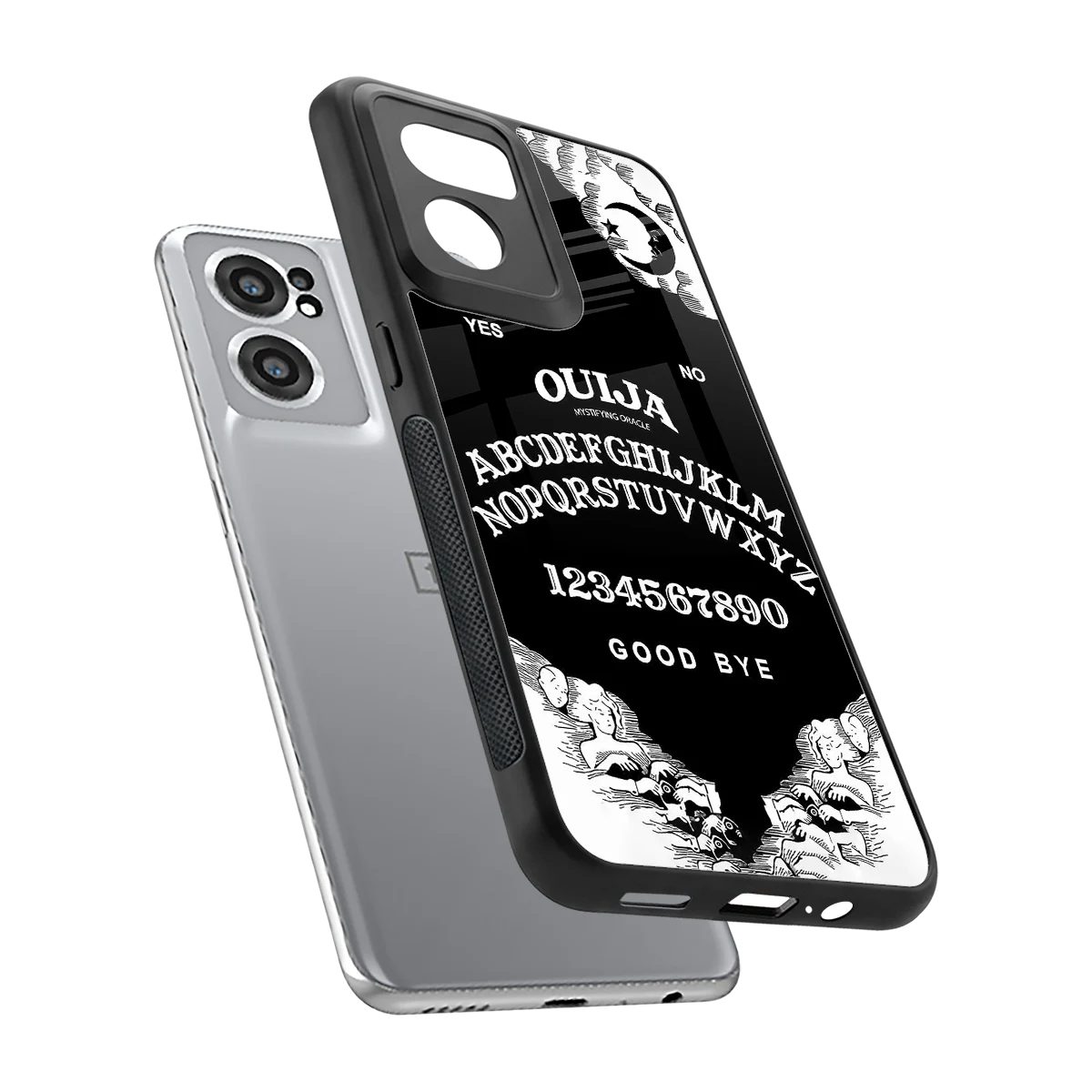 Ouija sleek oneplus nord ce 2 cover with tempered glass back and TPU edges