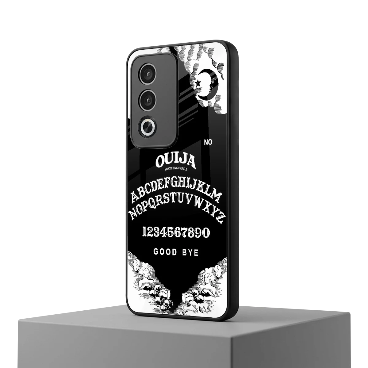 Ouija oppo a3 pro mobile cover | shockproof glass phone case