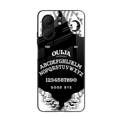 Ouija back phone cover | glass case for oppo a5x 5g