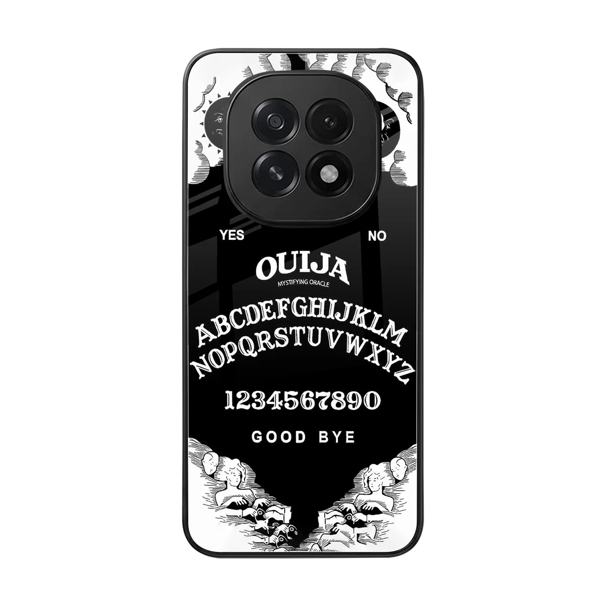 Ouija back phone cover | glass case for oppo f29 5g
