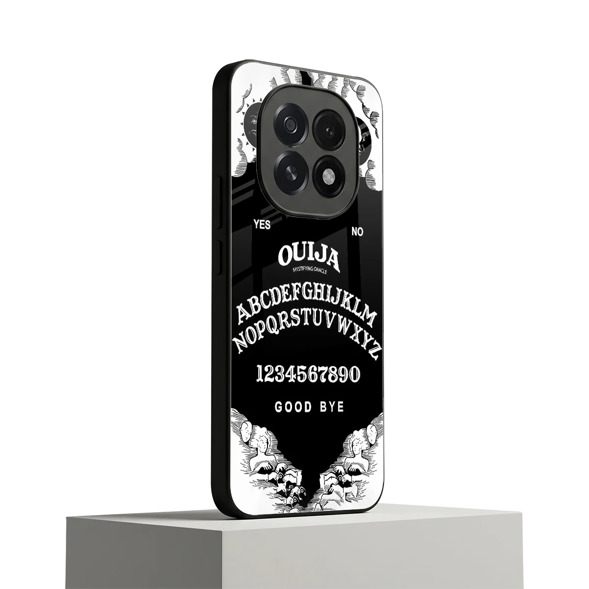 Ouija oppo f29 5g mobile cover | shockproof glass phone case