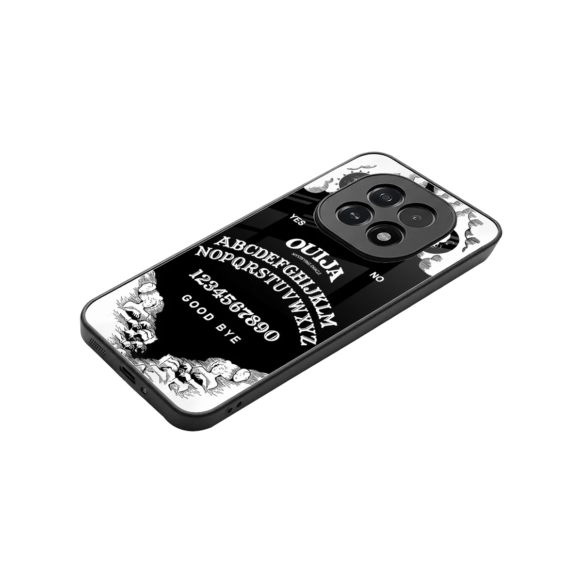 Ouija stylish phone case for oppo f29 5g | glossy glass and slim fit