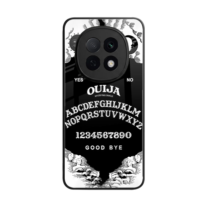 Ouija back phone cover | glass case for oppo f29 pro 5g