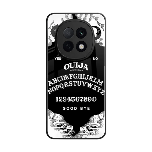 Ouija back phone cover | glass case for oppo f29 pro 5g