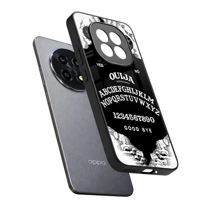 Ouija sleek oppo f29 pro 5g cover with tempered glass back and TPU edges