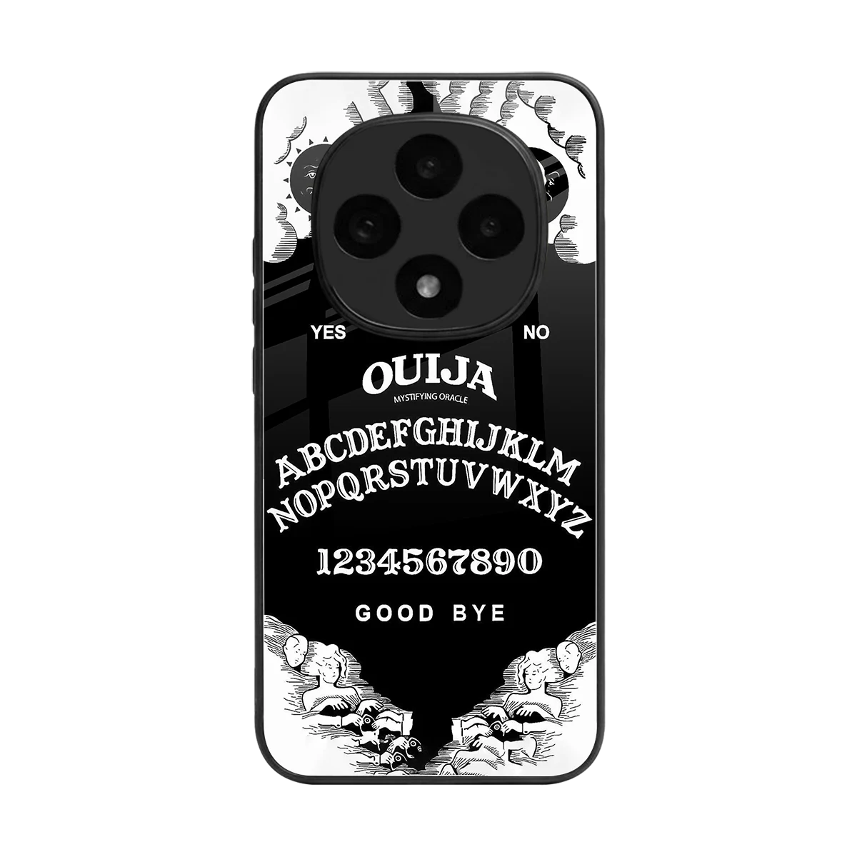 Ouija back phone cover | glass case for oppo f31 pro 5g