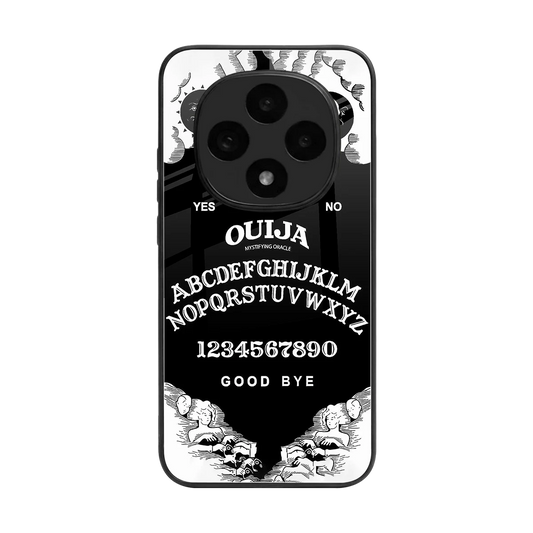 Ouija back phone cover | glass case for oppo f31 pro 5g