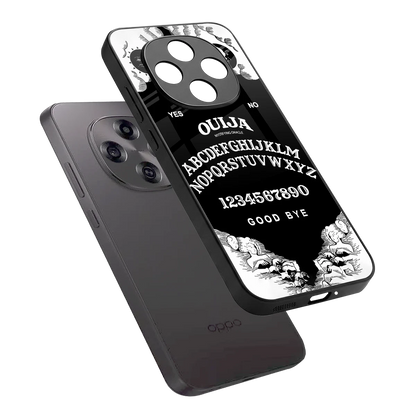Ouija sleek oppo f31 pro 5g cover with tempered glass back and TPU edges