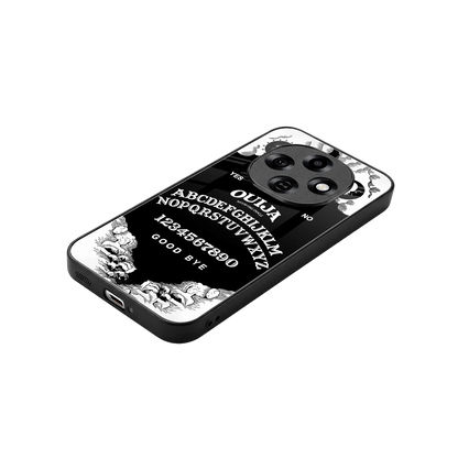Ouija stylish phone case for oppo f31 pro 5g | glossy glass and slim fit
