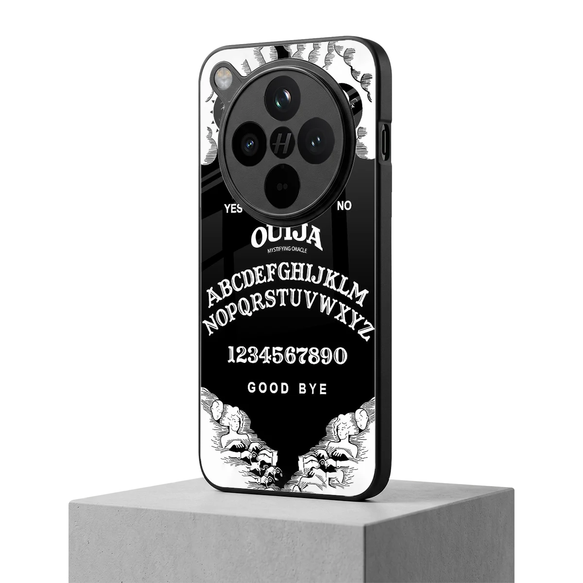 Ouija oppo find x8 mobile cover | shockproof glass phone case