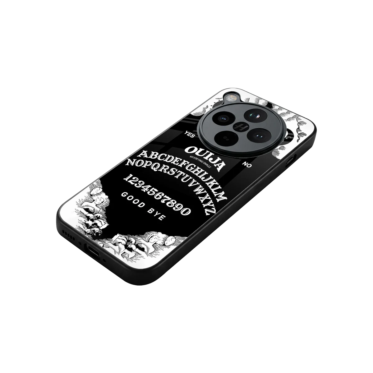 Ouija stylish phone case for oppo find x8 | glossy glass and slim fit