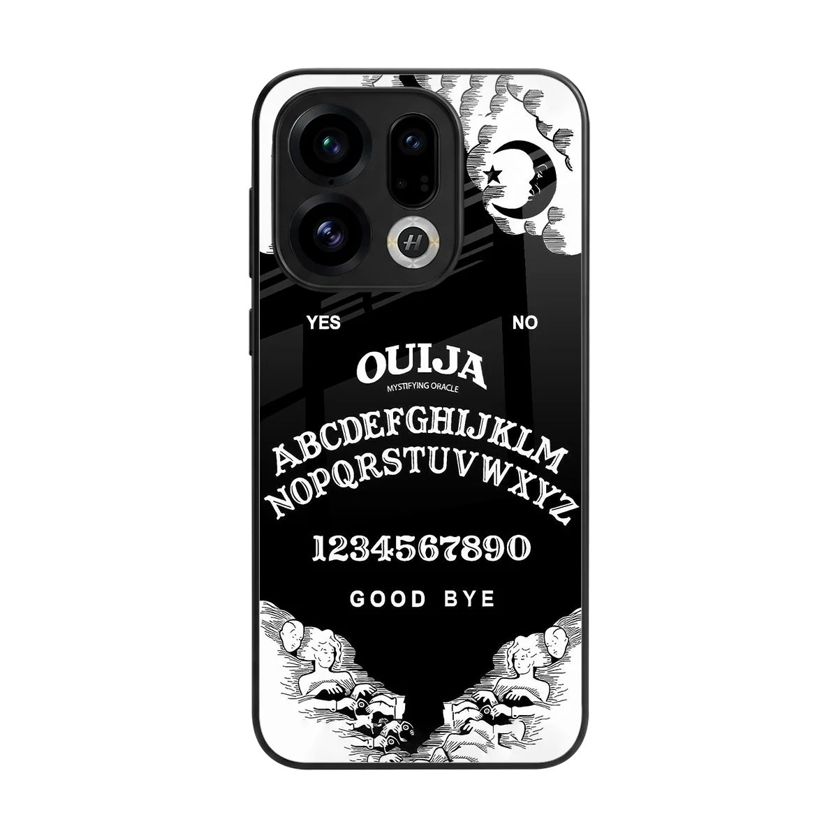Ouija back phone cover | glass case for oppo find x9