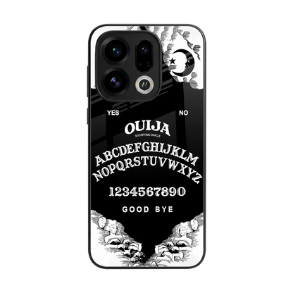 Ouija back phone cover | glass case for oppo find x9