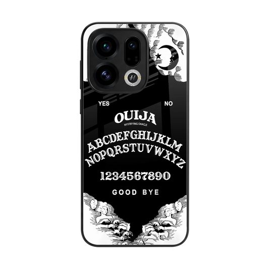 Ouija back phone cover | glass case for oppo find x9