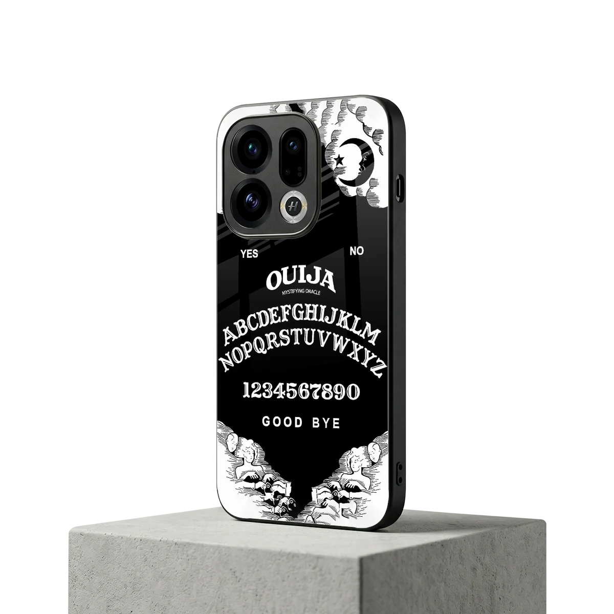 Ouija oppo find x9 mobile cover | shockproof glass phone case