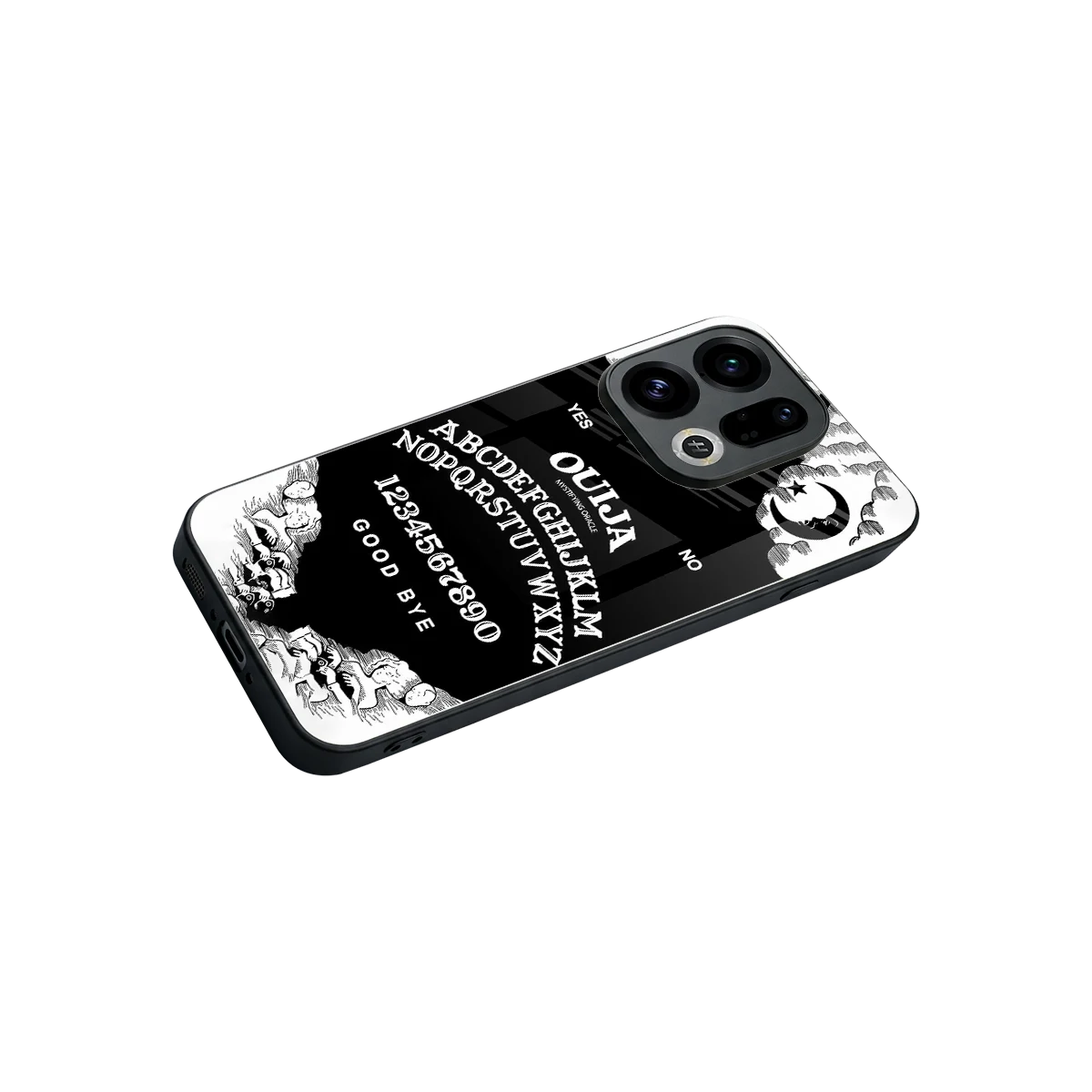 Ouija stylish phone case for oppo find x9 | glossy glass and slim fit