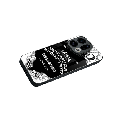 Ouija stylish phone case for oppo find x9 | glossy glass and slim fit