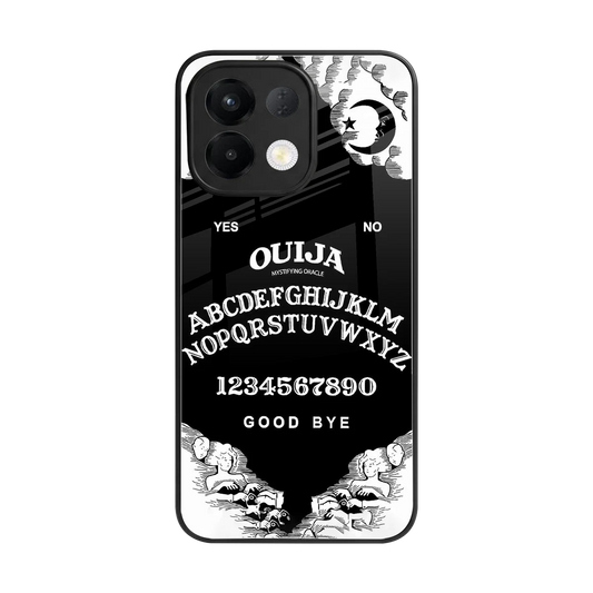 Ouija back phone cover | glass case for oppo k13 5g