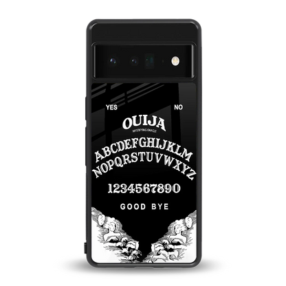 Ouija back phone cover | glass case for google pixel 6 pro