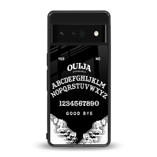 Ouija back phone cover | glass case for google pixel 6 pro