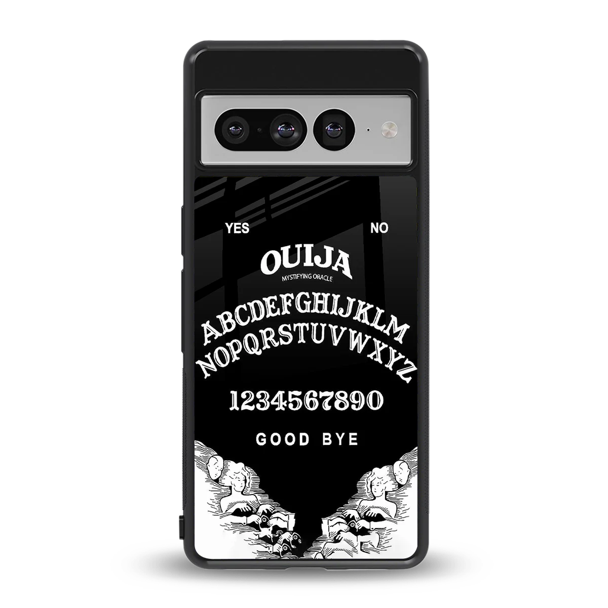 Ouija back phone cover | glass case for google pixel 7 pro