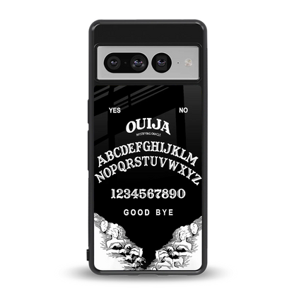 Ouija back phone cover | glass case for google pixel 7 pro