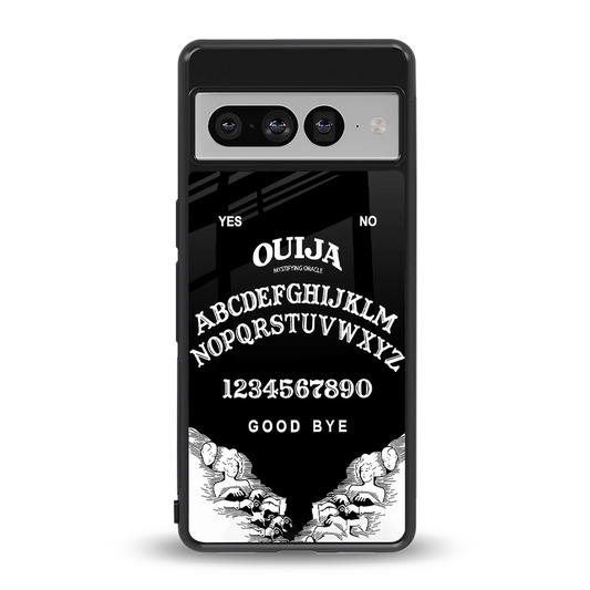 Ouija back phone cover | glass case for google pixel 7 pro