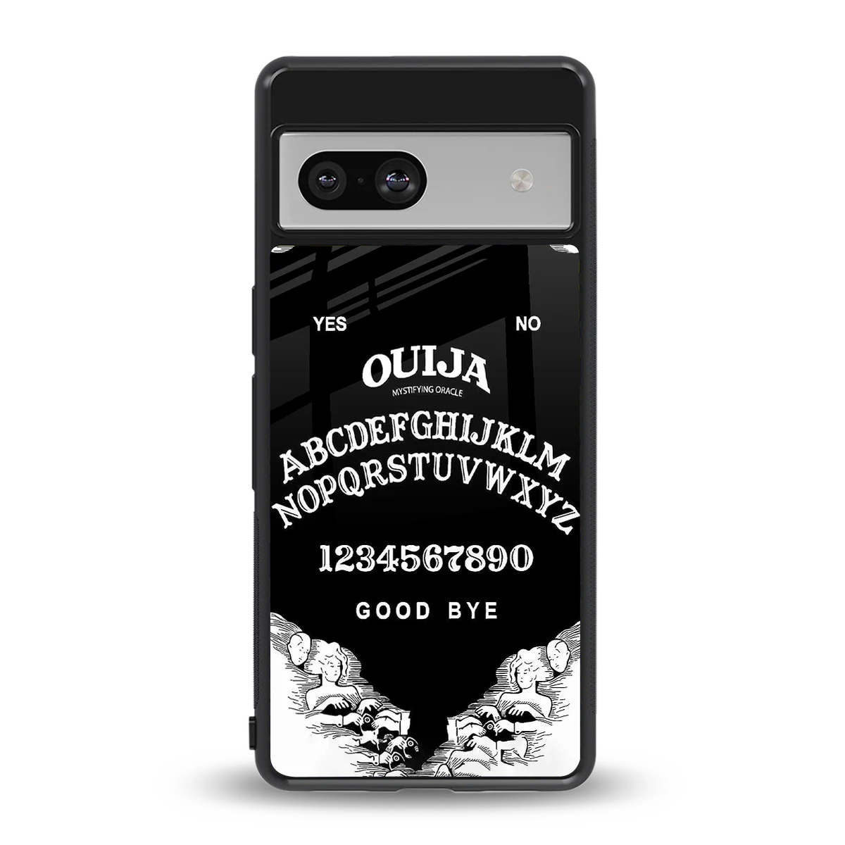 Ouija back phone cover | glass case for google pixel 7