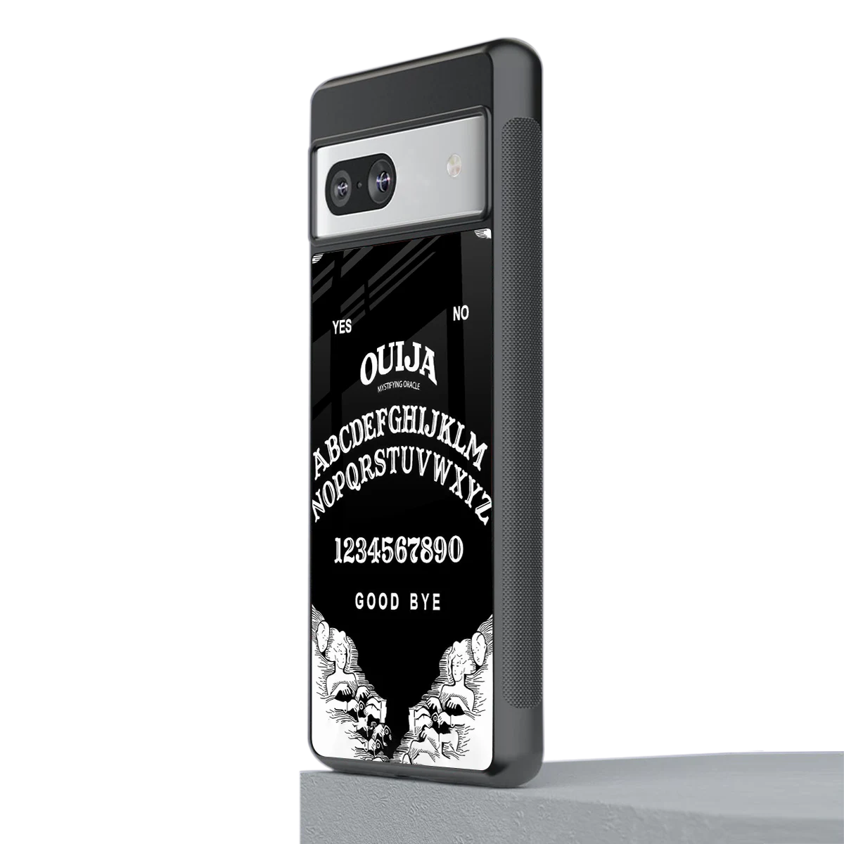 Ouija stylish phone case for google pixel 7 | glossy glass and slim fit
