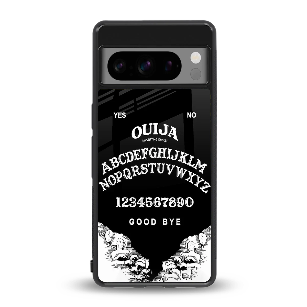 Ouija back phone cover | glass case for google pixel 8 pro