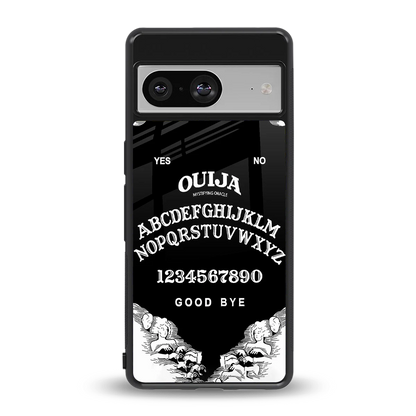 Ouija back phone cover | glass case for google pixel 8