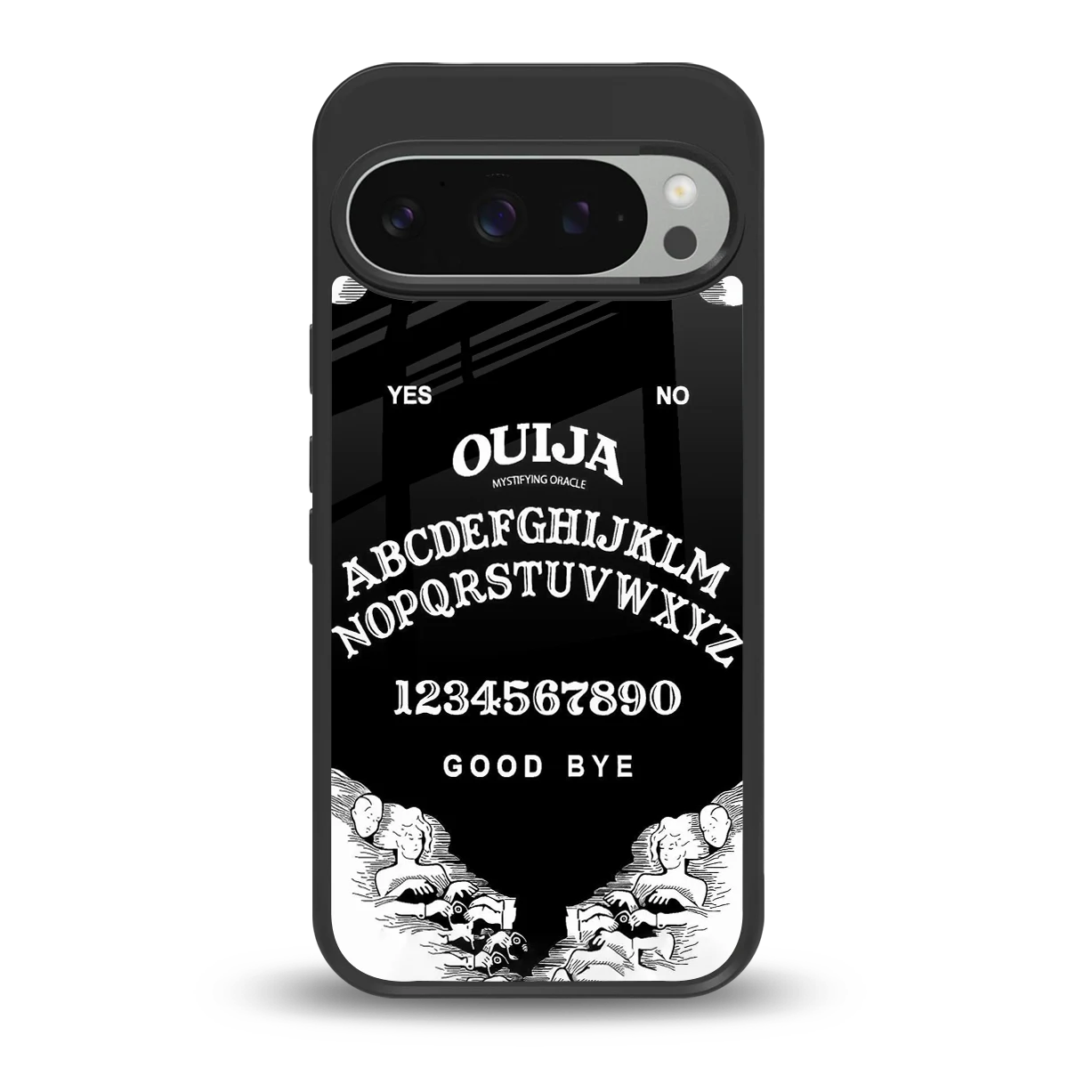Ouija back phone cover | glass case for google pixel 9 pro