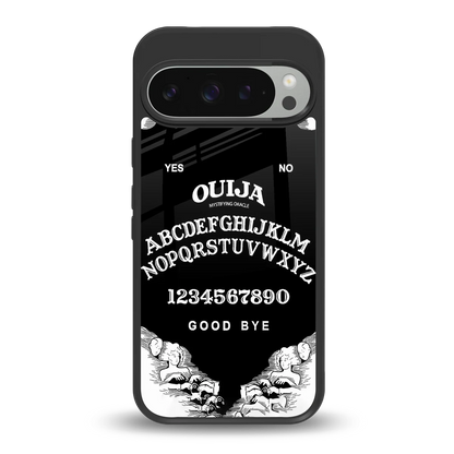 Ouija back phone cover | glass case for google pixel 9 pro