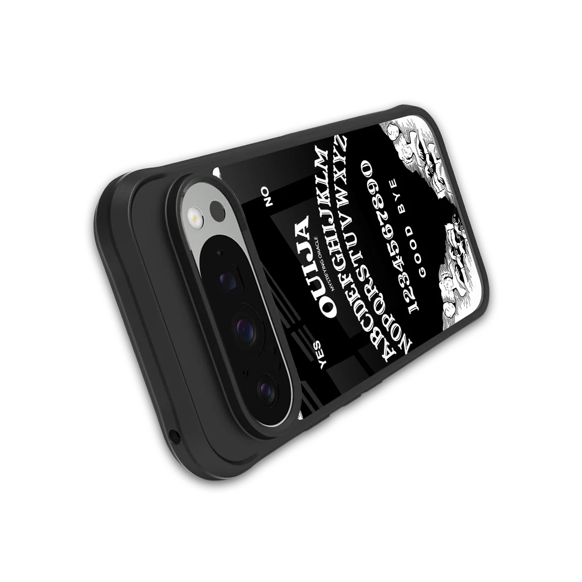 Ouija stylish phone case for google pixel 9 pro | glossy glass and slim fit