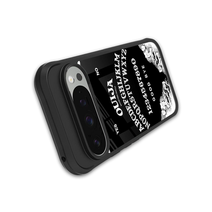Ouija stylish phone case for google pixel 9 pro | glossy glass and slim fit