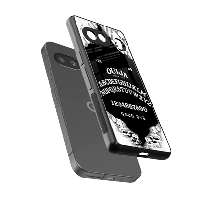 Ouija sleek google pixel 10a cover with tempered glass back and TPU edges