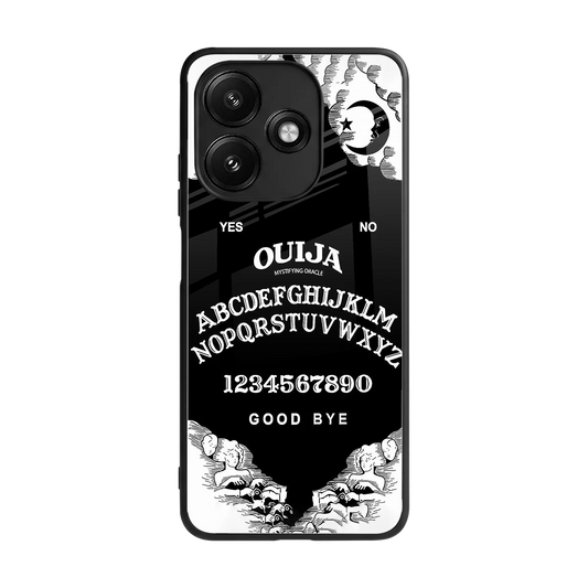 Ouija back phone cover | glass case for redmi 12 5g