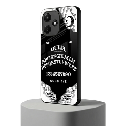 Ouija redmi 12 5g mobile cover | shockproof glass phone case
