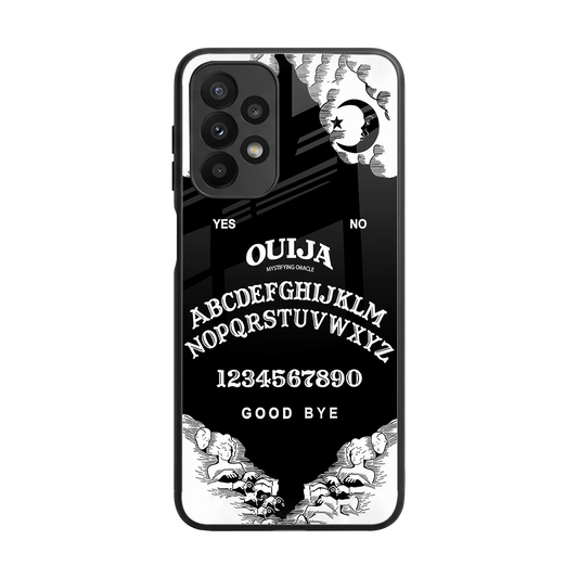 Ouija back phone cover | glass case for samsung galaxy a23
