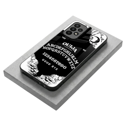 Ouija stylish phone case for samsung galaxy a23 | glossy glass and slim fit