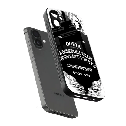 Ouija sleek samsung galaxy a06 5g cover with tempered glass back and TPU edges