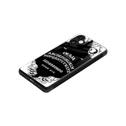 Ouija stylish phone case for samsung galaxy a06 5g | glossy glass and slim fit