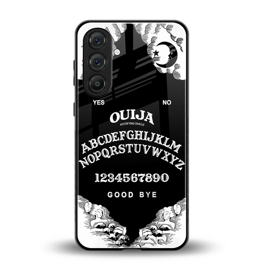 Ouija back phone cover | glass case for samsung galaxy m36 5g